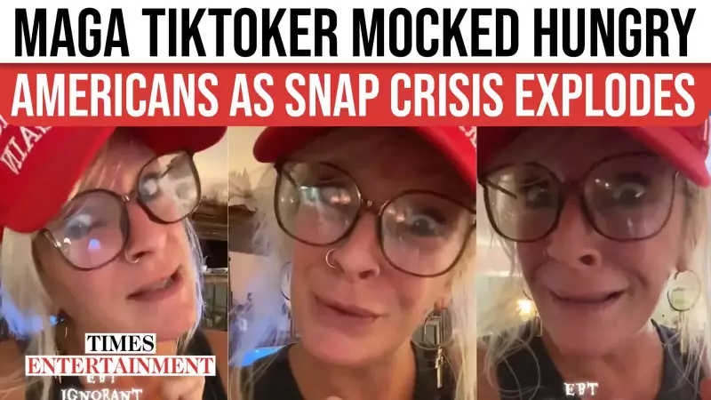 MAGA Influencer Faces Massive Backlash After Mocking Families Struggling With Food Aid Cuts