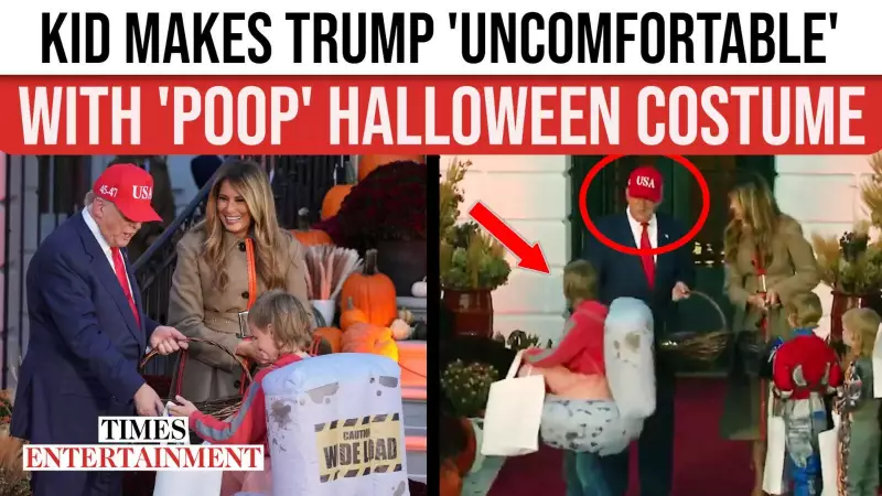Melania Trump's Hilarious Reaction to Boy's 'Wide Load' Halloween Costume Leaves Donald Baffled!