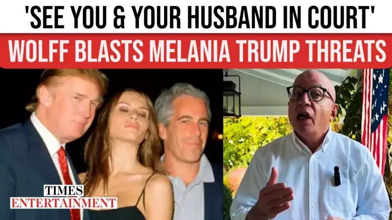 Michael Wolff Drops Bombshell: Vows to Expose Melania Trump's Epstein Connections