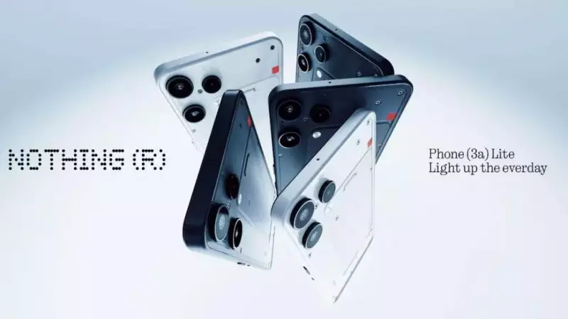 Nothing Phone (3a) Lite Launches in India with Massive 5000mAh Battery & 50MP Camera!