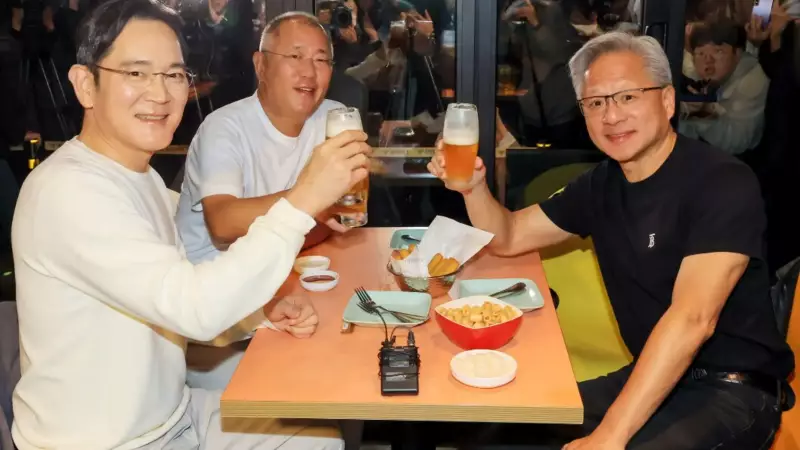 Nvidia CEO's Fried Chicken Meetup with Samsung & Hyundai Chiefs Sparks Stock Market Frenzy