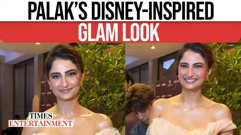 Palak Tiwari Shines as a Real-Life Disney Princess in Stunning Strapless Diwali Gown
