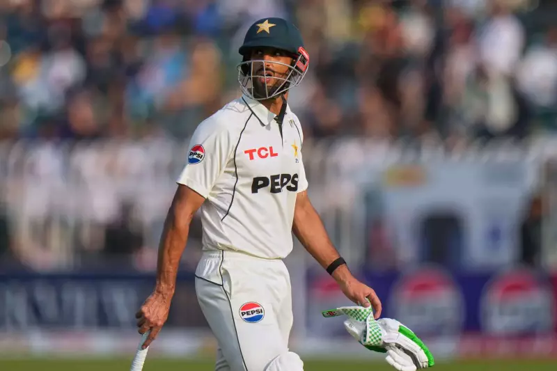 PCB Makes Historic Move: Current Test Captain Shan Masood Appointed to Cricket Committee