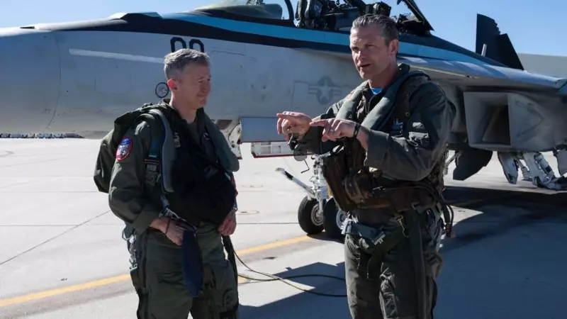 Pete Hegseth's Jaw-Dropping F/A-18 Super Hornet Flight: G-Force, Aerial Rolls & Topgun Thrills!