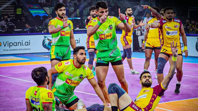 Pro Kabaddi League 2025: Telugu Titans Shatter Patna Pirates' 8-Match Streak, Storm into Qualifier 2