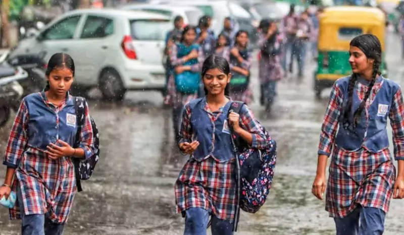 Puducherry Battles Torrential Downpour: Schools Shut, Traffic Chaos as Heavy Rains Lash Union Territory