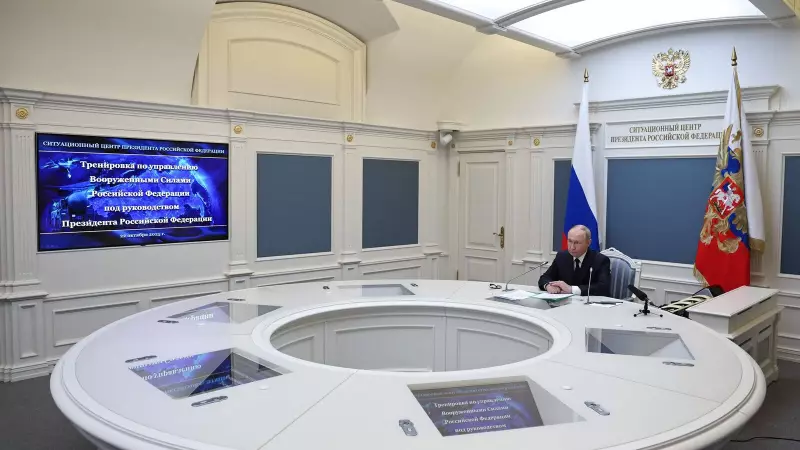 Putin Oversees Major Russian Nuclear Drills: Strategic Forces on High Alert