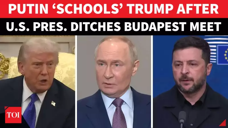 Putin's 4-Word Diplomatic Masterstroke: How Russia Outmaneuvered Trump's Cancelled Budapest Summit
