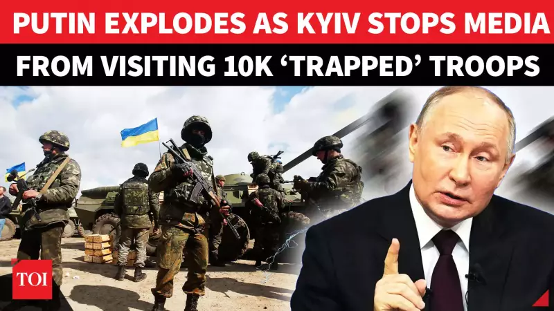 Putin's Bombshell Claim: Zelensky Imposing Media Blackout to Hide Ukraine's Massive War Losses