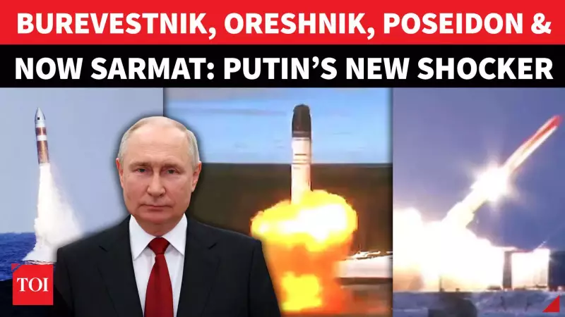 Putin's Nuclear Power Play: Russia Deploys Sarmat ICBM After Testing Burevestnik & Poseidon Super-Weapons