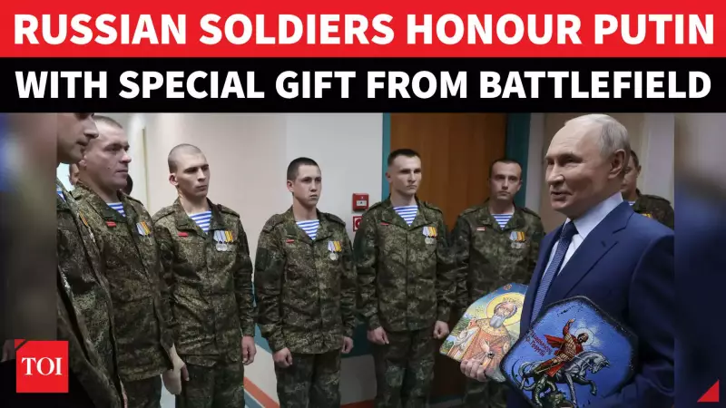 Putin's Sacred Birthday Gift from Wounded Ukraine War Soldiers Goes Viral | Watch Video