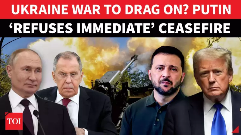 Putin's Shocking Refusal: Russia Rejects Immediate Ukraine Ceasefire, Lavrov Reveals Strategic Reason