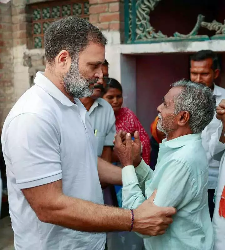 Rahul Gandhi Slams UP Government: Lynching Victim's Family Treated Like Criminals, Alleges Congress Leader