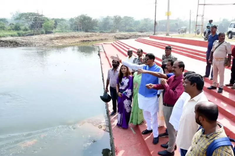 Ranchi Gears Up for Chhath Puja 2023: Officials Ensure Safety & Cleanliness at Water Bodies
