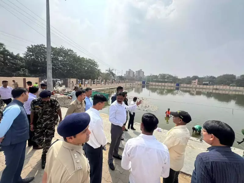Ranchi Gears Up for Chhath Puja: Minister Inspects Ghats for Safety and Cleanliness