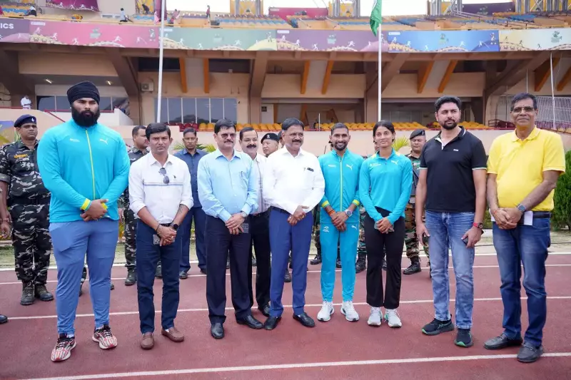 Ranchi Set to Host Spectacular 4th SAAF Senior Athletics Championships with Grand Cultural Opening