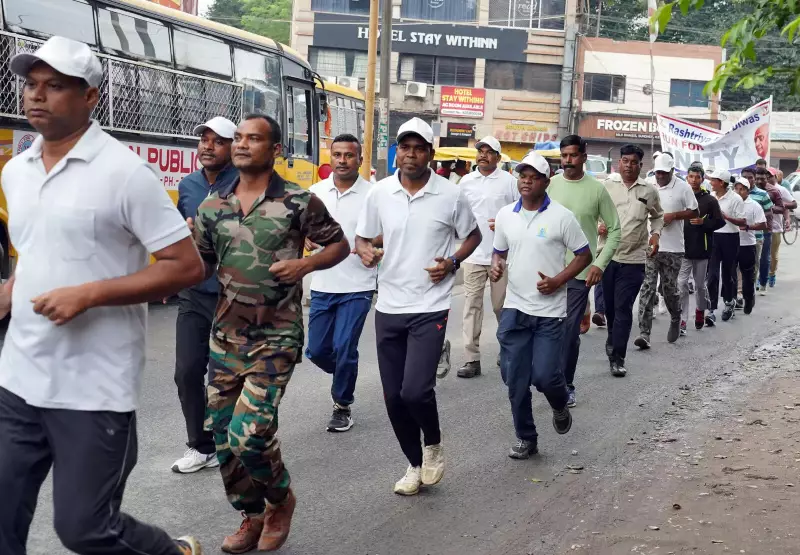 Ranchi Unites in Spirit: Thousands Join 'Run for Unity' Honouring Sardar Patel's 150th Birth Anniversary