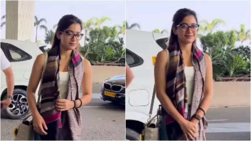 Rashmika Mandanna Ditches Makeup: Natural 'Thamma' Look Steals Hearts Before Film Release!