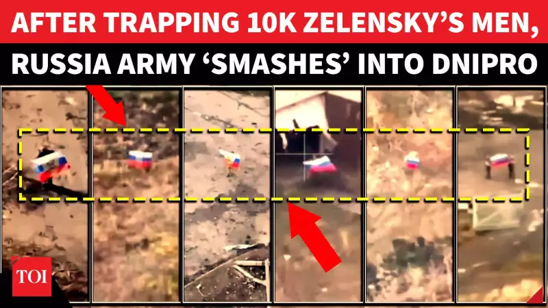 Russian Forces Capture Key Dnipro Village as Ukraine Frontline Crumbles Under Heavy Fire