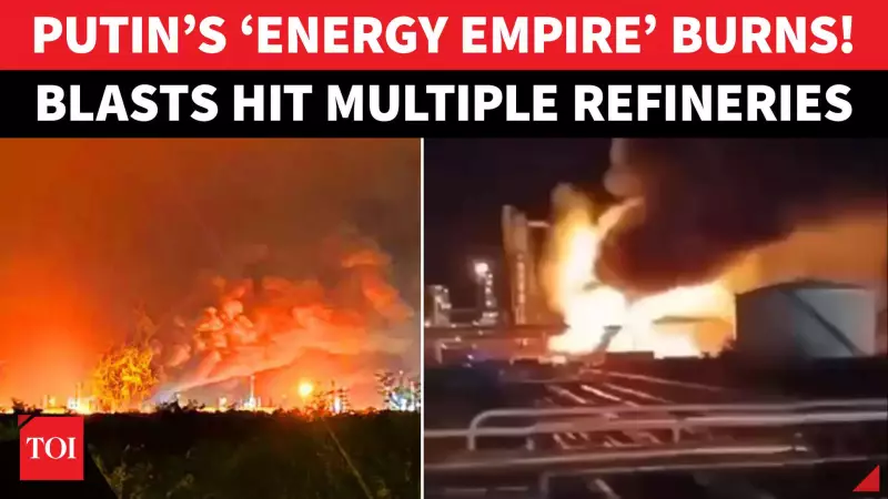 Russia's Oil Refineries Torched in Mysterious Blasts as Putin Fumes | Ukraine Conflict Escalates