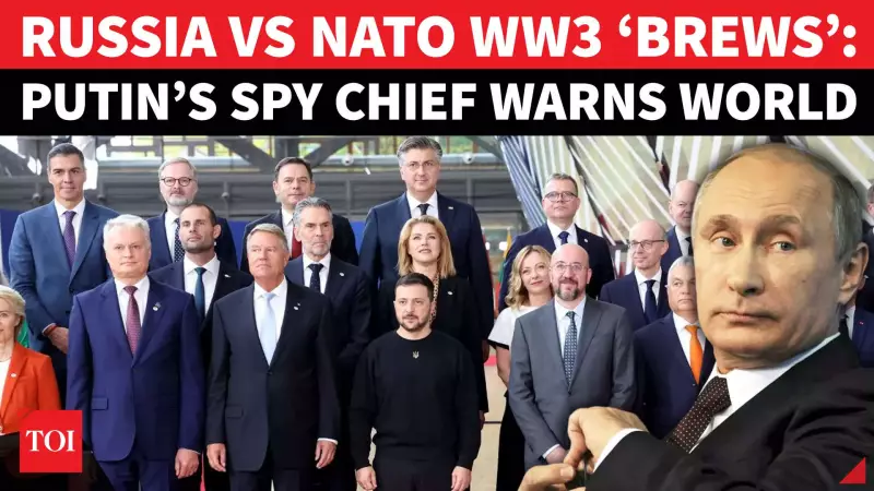 Russia's Spy Chief Issues Stark Warning: West's Military Buildup & Russophobia Could Spark Future Conflict