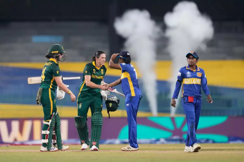 SA Women Crush Sri Lanka by 10 Wickets: Wolvaardt & Brits Dominate in Rain-Hit WC Clash