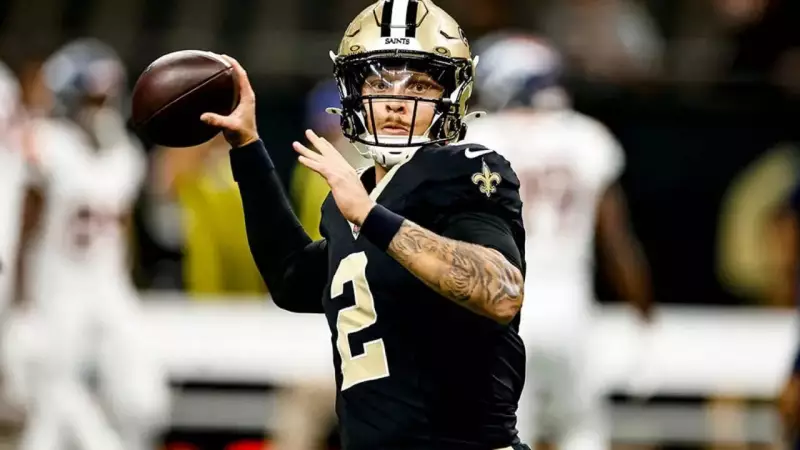 Saints QB Spencer Rattler Game-Time Decision Against Bears: Critical Injury Update Revealed!