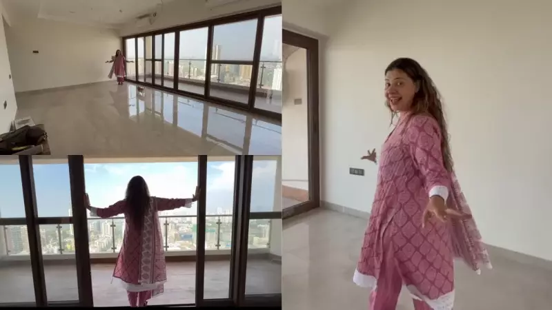 Sambhavna Seth's Stunning Mumbai 3BHK: 26th Floor Balcony Views That Will Steal Your Breath Away!