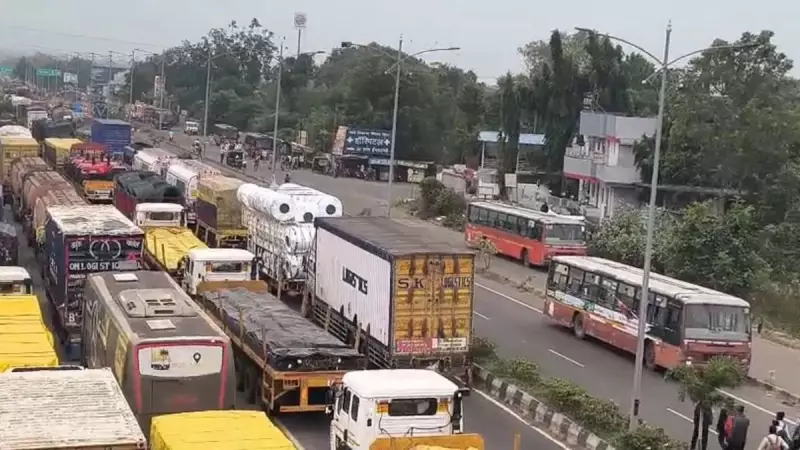 Samruddhi Highway Chaos: Farmers' Protest Brings Nagpur Traffic to a Standstill | India TV