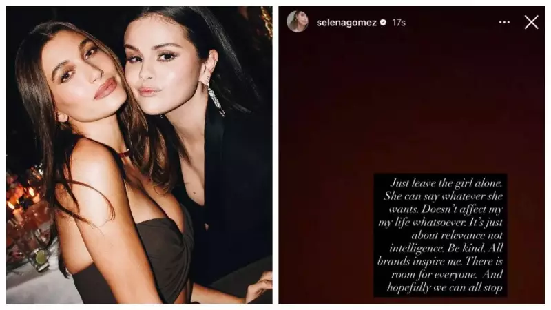 Selena Gomez Defends Hailey Bieber in Fiery Deleted Post: 'Let's End This Drama!' | Exclusive