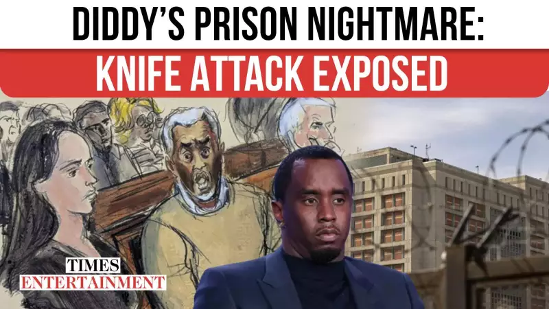 Shocking Prison Attack: Diddy's Close Friend Survives Terrifying Knife Assault Behind Bars