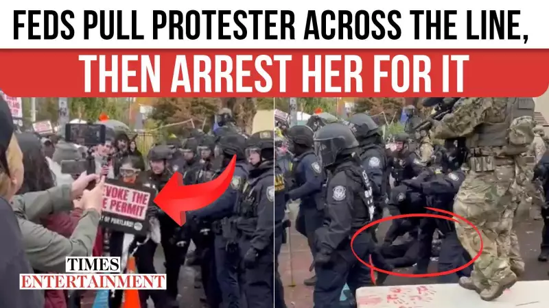SHOCKING VIDEO: Climate Activist Dragged Across Ground and Arrested During Ice Protest
