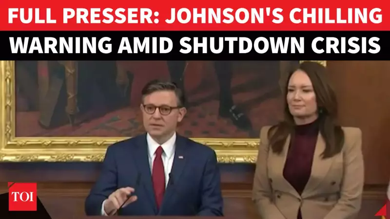 Speaker Mike Johnson Sounds Alarm: Government Shutdown Threatens Child Hunger Programs | Day 31 Crisis