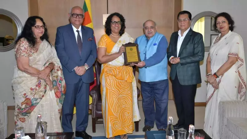 Sri Lankan Prime Minister Dr. Harini Amarasuriya Engages with Hindu College Alumni in Delhi Meet