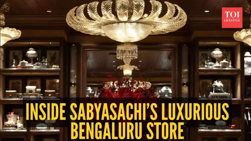 Step Inside Sabyasachi's Bengaluru Boutique: A Museum of Indian Art and Fashion