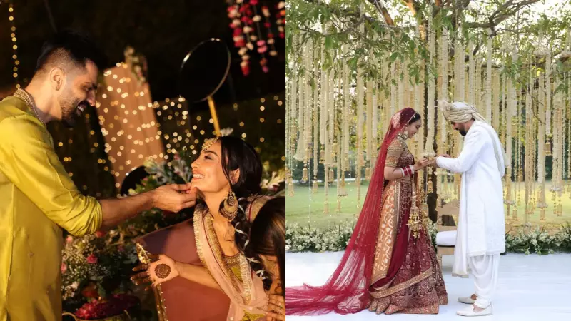 Surbhi Jyoti & Sumit Suri Celebrate First Wedding Anniversary With Unseen Pictures From Their Magical Day!