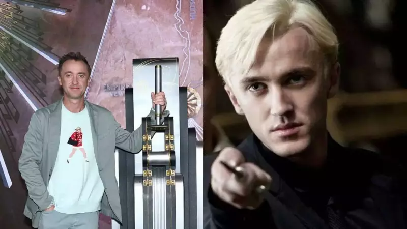 Tom Felton Returns as Draco Malfoy in Magical Empire State Building Tribute to Harry Potter and the Cursed Child