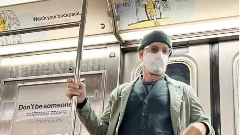 Tom Hanks Spotted Riding New York Subway Like a Regular Commuter - See Viral Pics!