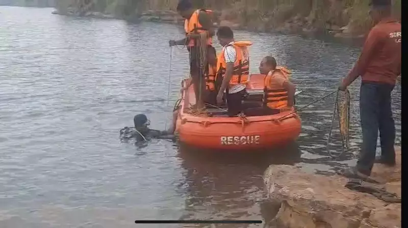 Tragedy Strikes Near Raipur: Two Students Drown in Abandoned Blue Water Quarry