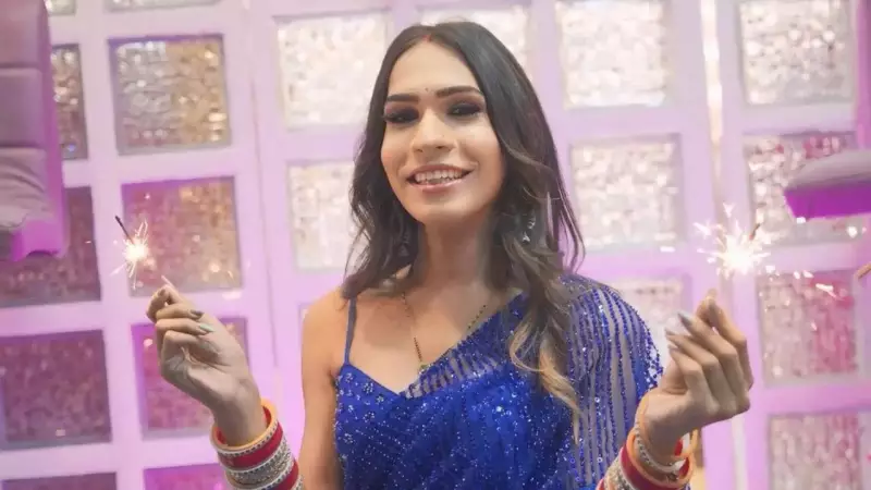 Transgender Star Shubhi Sharma's Diwali Bash with Anupamaa Fame Rupali Ganguly Goes Viral!