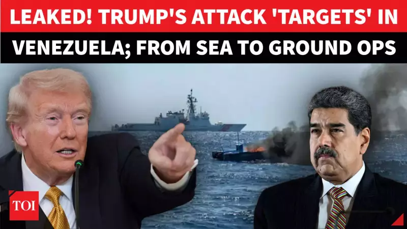 Trump Threatens Venezuela Military Action, Targets Maduro in Major Anti-Drug Operation