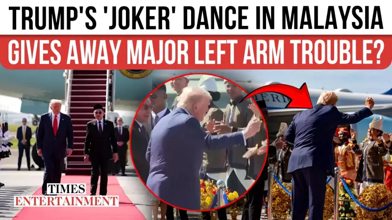 Trump's Bizarre Airport Dance in Malaysia Goes Viral, Sparks Health Concerns | Watch Video