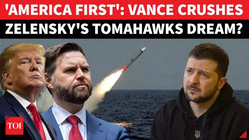 Trump's Potential Game-Changer: J.D. Vance Questions Ukraine's Tomahawk Missile Request Amid US Policy Review
