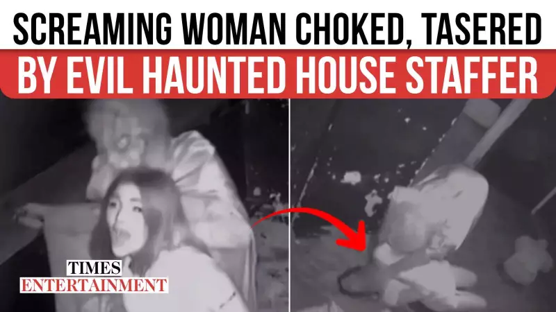 Turkey Terror: Haunted House Staff Strangle & Taser Visitor in Shocking CCTV Footage | Times of India