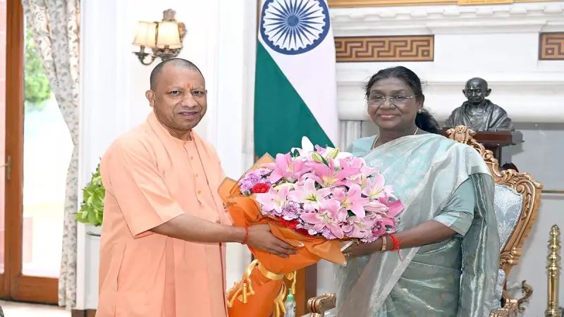 UP CM Yogi Adityanath Holds Crucial Delhi Meetings with President Murmu, PM Modi