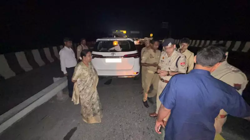 UP Minister Baby Rani Maurya Survives Terrifying Truck Crash on Agra-Lucknow Expressway - 'I Am Safe'