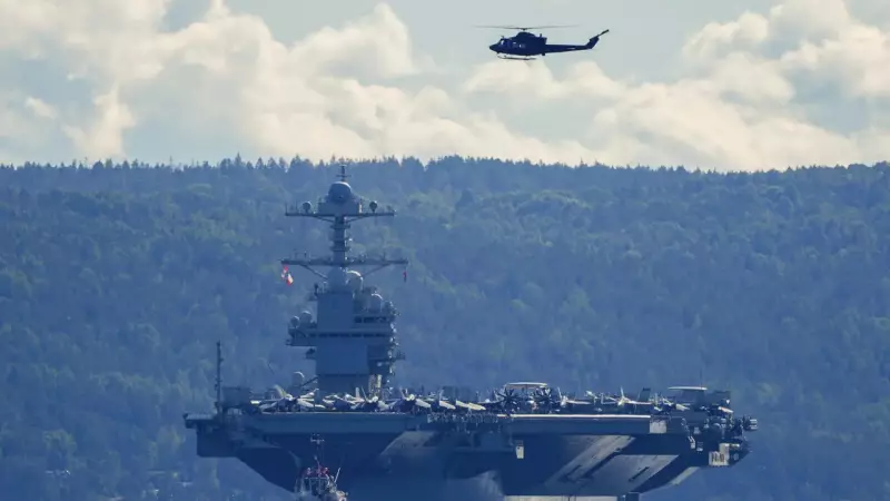 US Deploys Aircraft Carrier Near Venezuela: 'Drug War' Pretext for Regime Change? | Times of India