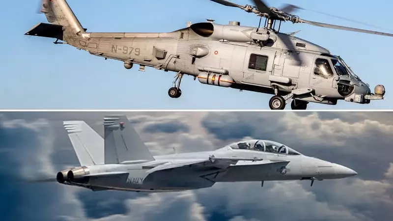 US Navy Helicopter and Fighter Jet Crash in Separate South China Sea Incidents | India TV News