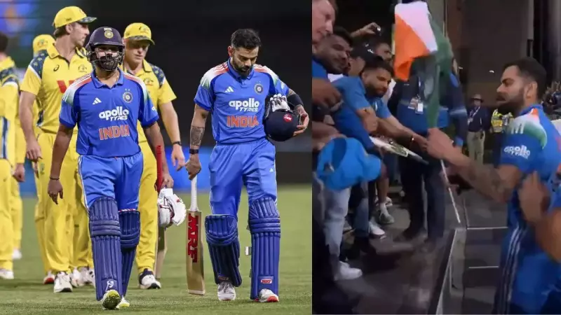 Virat Kohli's Heartwarming Gesture for Indian Flag Wins Hearts in Sydney | ToI