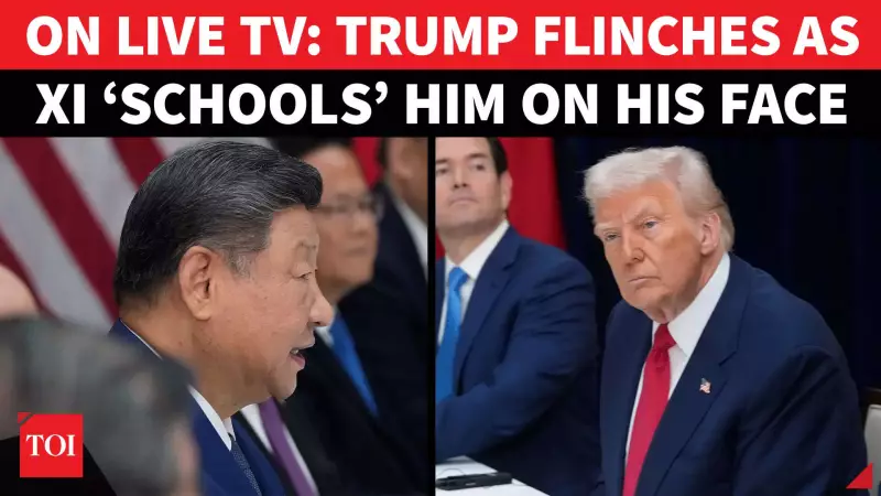 Watch: Xi Jinping Schools Donald Trump on Global Superpower Responsibilities in Awkward Exchange
